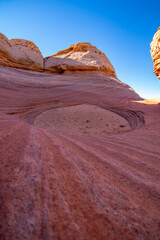 New Wave Trail Hiking Path, Page Arizona, America, USA.