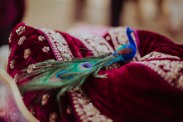close up of a scarf