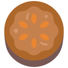 pie flat icon