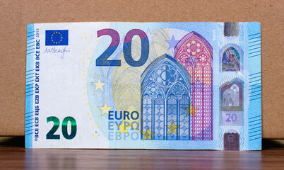 The euro is the currency of the European Union - obrazy, fototapety, plakaty