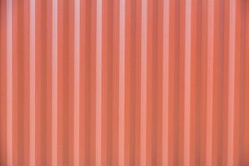 Striped wave steel metal sheet cargo container line industry wall texture pattern for background....