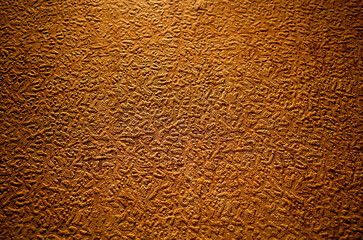 Sunset orange wall bumpy texture background