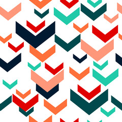 arrows pattern. Contemporary abstract background 
