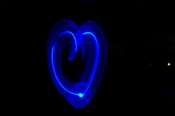 glowing heart