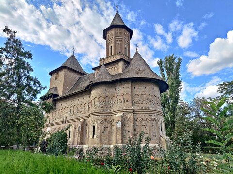 Old Sfanta Precista fortified church, in Galati, Romania - built between 1643 and 1647, is an  historical monument