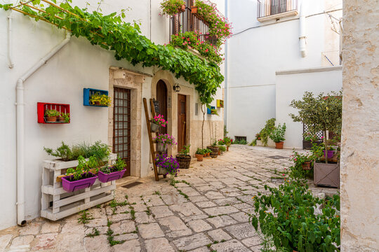 Scenic sight in Putignano, Bari Province, Apulia (Puglia), southern Italy.
