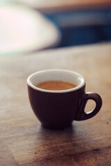 Rustic Espresso Shot