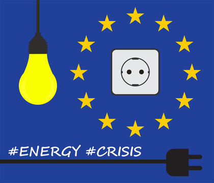 Energy crisis in the European Union - with copy space