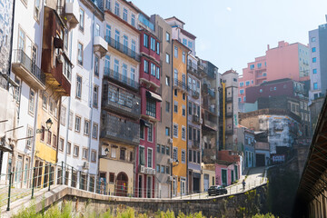 city view of porto old town, portugal