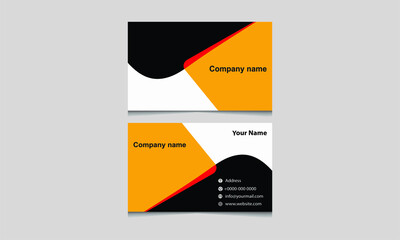 Corporate Modern Visiting Card Design Template 