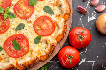 pizza sabores pizza com doritos tomate marguerita 