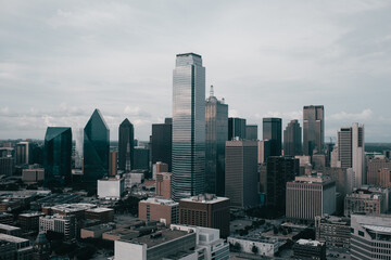 Obraz premium Cityscape photo of Dallas Texas