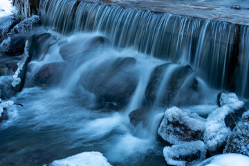 winter watterfall