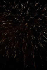 fireworks display lights up the sky during celebration