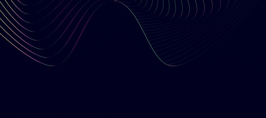 3d Abstract colorful fluid design