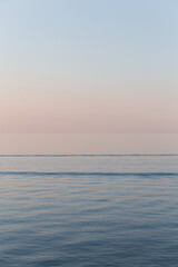 Pastel Color sunset Lake