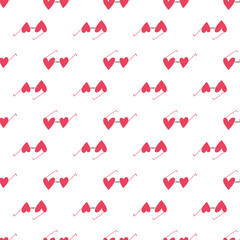 Decorative romantic style print. Seamless pattern. Vector design for scrapbook, wrapping paper, wallpaper, fabric, covers, manufacturing, stationery.