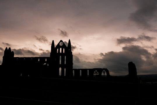 Whitby Abbey, Dracula, Benedictine abbey monastery, North Yorkshire, England, Europe