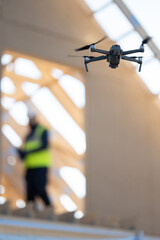 Drone and construction