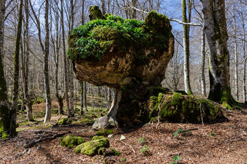 Entzia mountain range, Basque Country, Spain.