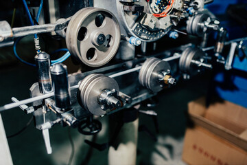 fiber optic cable production plant, machine line.