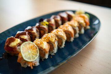 Japanese Sushi Restaurant and Rolls