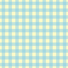 Plaid pattern. Beige on Sky blue color. Tablecloth pattern. Texture. Seamless classic pattern background.