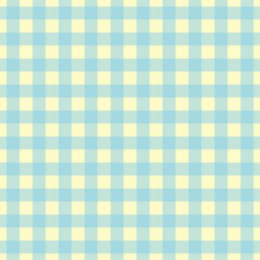 Plaid pattern. Beige on Sky blue color. Tablecloth pattern. Texture. Seamless classic pattern background.