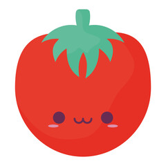 red tomato illustration
