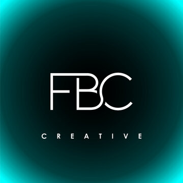 FBC Letter Initial Logo Design Template Vector Illustration