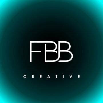 FBB Letter Initial Logo Design Template Vector Illustration