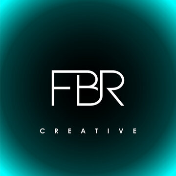 FBR Letter Initial Logo Design Template Vector Illustration