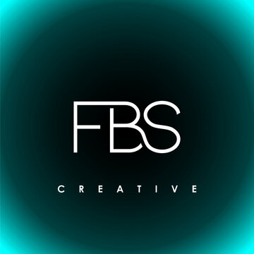 FBS Letter Initial Logo Design Template Vector Illustration