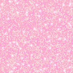 Pink glitter texture abstract background. Closed up of metallic pink glitter textured background. Vector illustration
