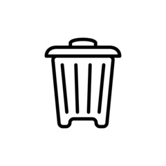 trash icon vector design templates