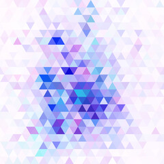 Colored triangular background. Geometric template for presentation. eps 10