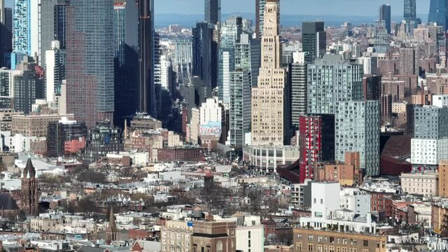 Aerial of Brooklyn, New York (2021)