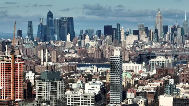Aerial of Crown Heights, Brooklyn (2021)