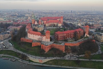 Wawel z drona