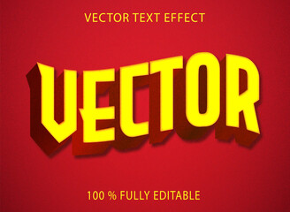 VECTOR TEXT EFFECT