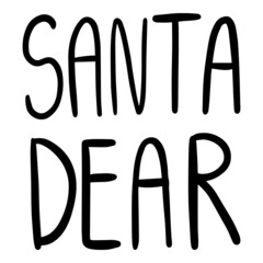 Merry Christmas. Happy New Year, 2022, 2023, 2024. Typography. Vector logo, emblem, text design. Usable for banners, greeting cards, gifts