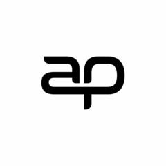 Modern Initial AP logo design inspiration