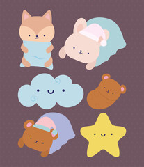 six good night items