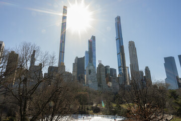 Fototapeta premium city skyline