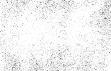 Dark Messy Dust Overlay Distress Background. Easy To Create Abstract Dotted, Scratched, Vintage Effect With Noise And Grain 