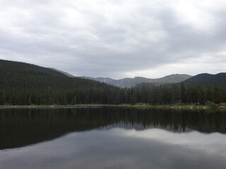 lake in the mountains