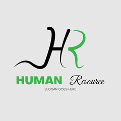 human resource logo design inspiration. vector illustration