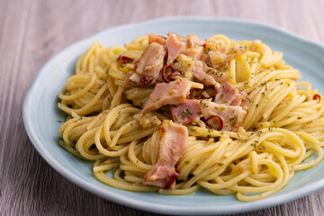 ジェノベーゼのパスタ