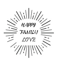 Happy family love you