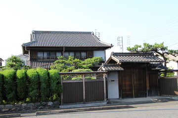 A Japanese house in the Showa period